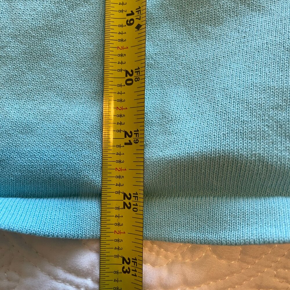 Chicos cardigan sweater button plus cami aqua blue  size 0 and 1 *READ* med set - Picture 9 of 12